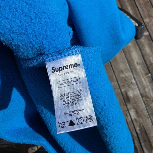 Supreme x Dr. Seuss Hoodie " Cat in the Hat Bright Royal" - Picture 5 of 6